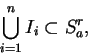 \begin{displaymath}\bigcup_{i=1}^n I_i\subset S_a^r,\end{displaymath}