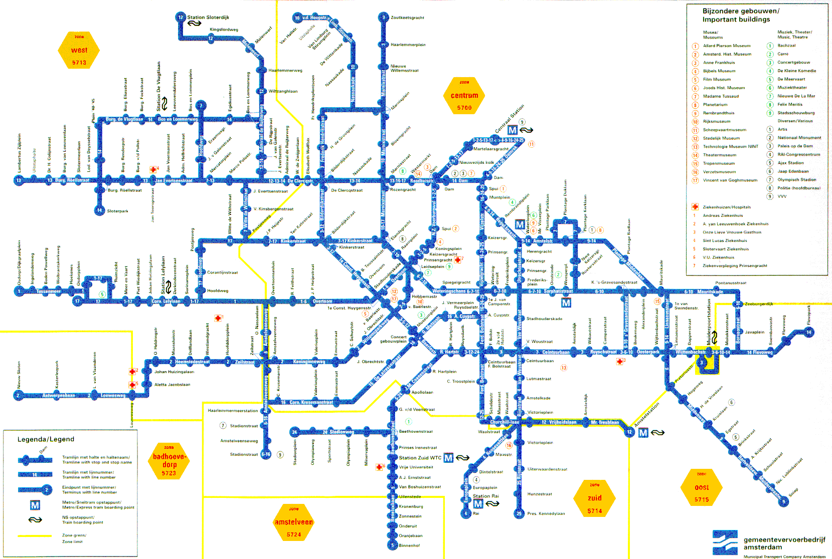 Barcelona Tram Map