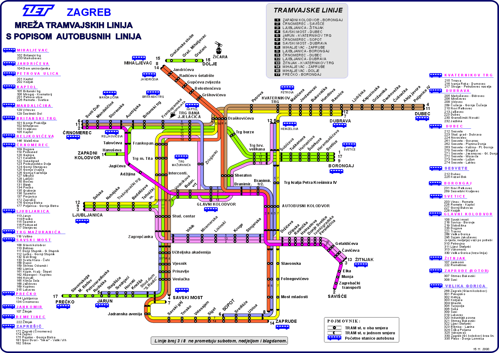 Metro area tram, bus, light rail, and rail system maps