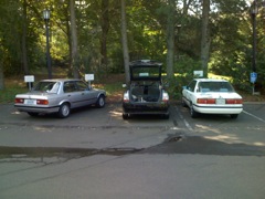 Great parking, BMW...