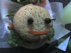 A happy sandwich...
