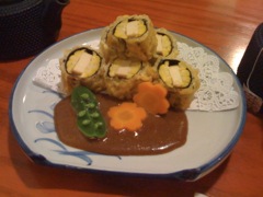 Yummy Veggie Tempura Sushi