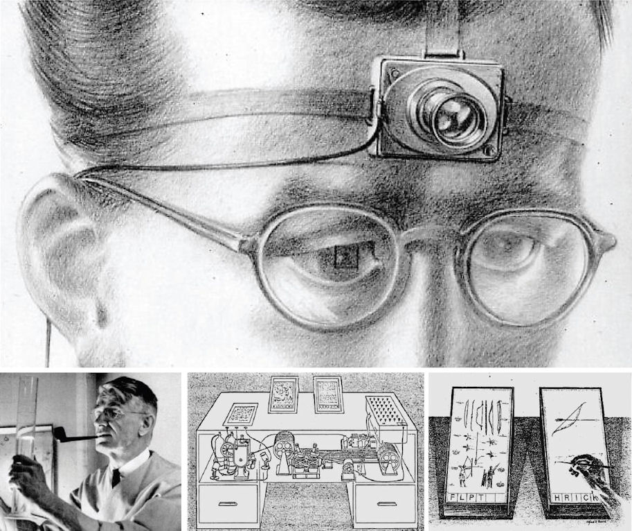 Memex diagram from the 1945 Life magazine article
