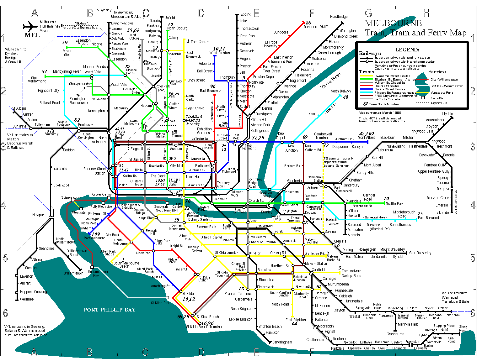 metro transit maps