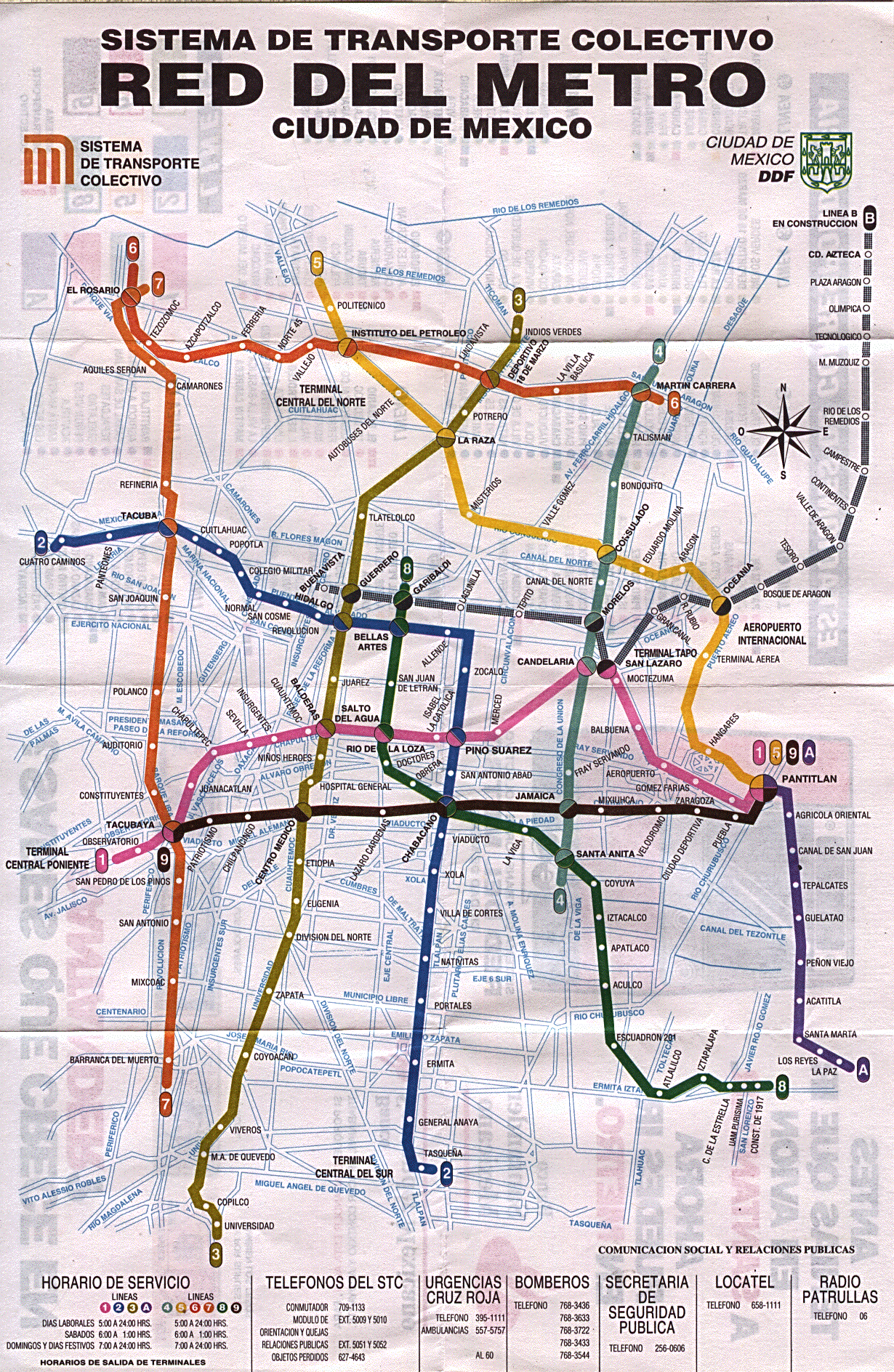 Mapa Metro De La Ciudad De Mexico Lineas 1600 | The Best Porn Website